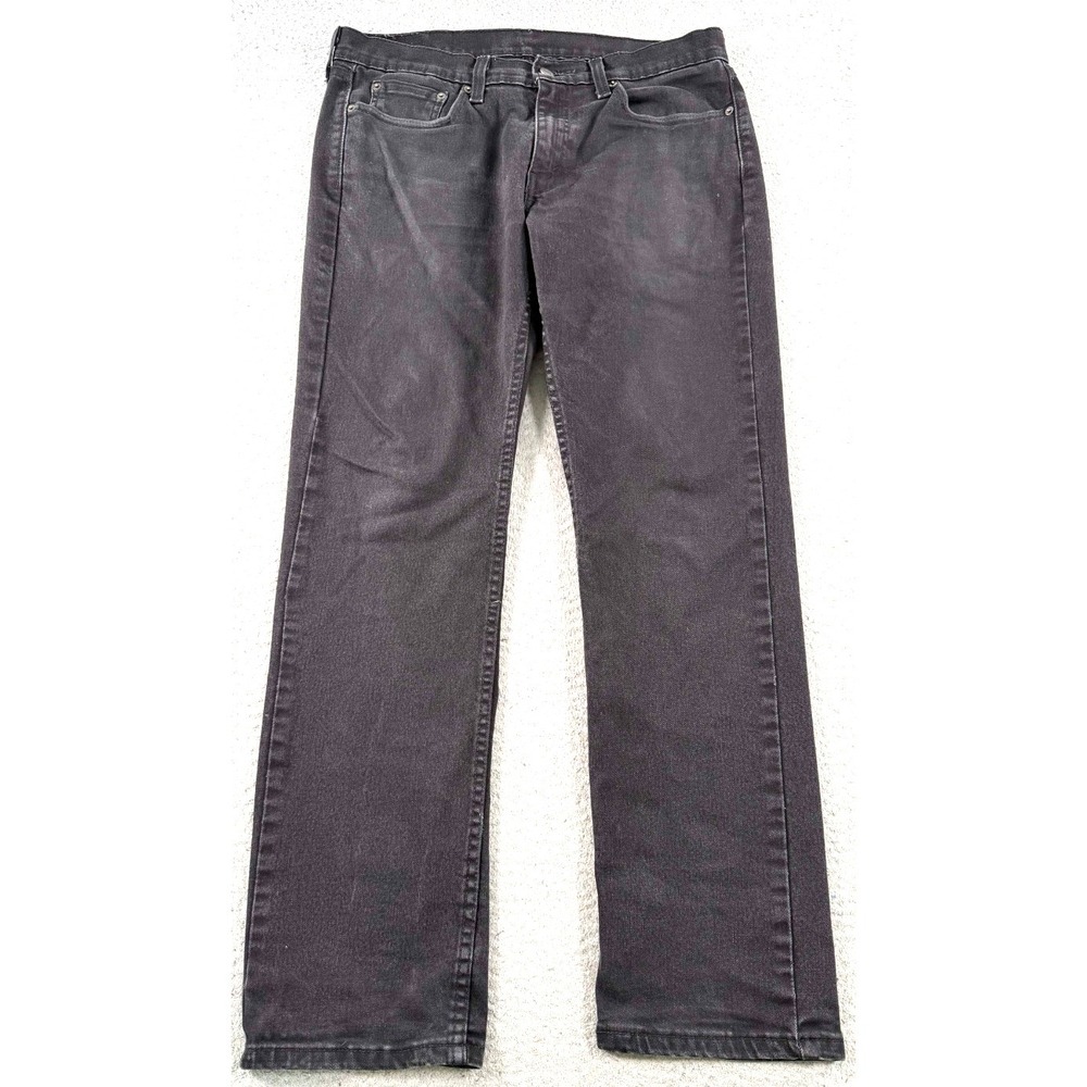 Levi's 514 Jeans Men's 32x30 Gray Denim Straight Leg Stretch Mid Rise 5 Pockets